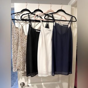 Set of 4 Cami’s